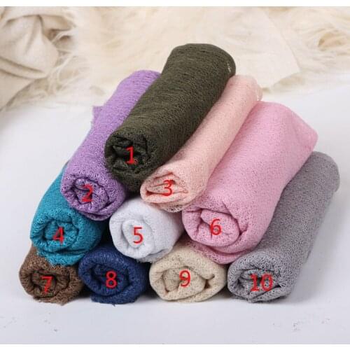 160*50cm Mesh Gauze Wraps Baby To Maternity Photography Props For Newborn Photo