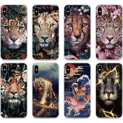 Soft TPU Dog Tiger Dragon Phone Case For Doogee X90 N20 Y9 Plus N10 Y7 Y8 Y8C X70 X60 X60L X50 X50L X30 X55 X95 Silicone Cover