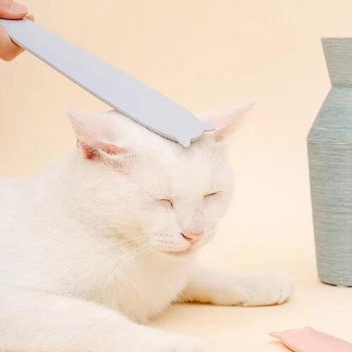 Handheld Simulation Pet Cats Tongue Massage Comb Hair Care Brush Cleaning Tool Grooming Supplies