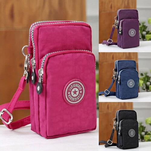Modern New And Fashion Classic Cross-body Mobile Phone Shoulder Bag Pouch Case Belt Handbag Purse Wallet Gift T