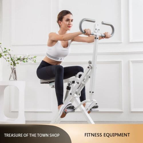 YD9100 Multifunctional Horse Riding Exercise Machine Liquid Crystal Display Bodybuilding Weight Loss Indoor Fitness Equipment