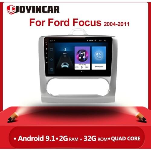 2 Din Android 9.1 For 2004 2005 2006-2011 Ford Focus Exi AT Car Multimedia Video Player GPS Navigation 2din Car Radio Stereo
