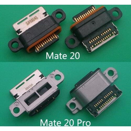 2pcs For Huawei Honor V20 P30 Pro Mate 20 Pro 20X Micro USB Jack Charging Port Connector Charge Dock Socket Plug