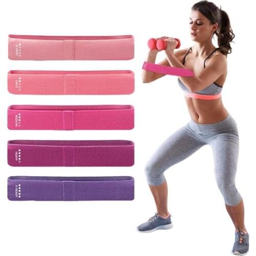 5Pcs Fitness Workout Equipment Rubber Resistance Bands Yoga Gym Elastic Gum Strength Pilates Crossfit Women Weight Sports