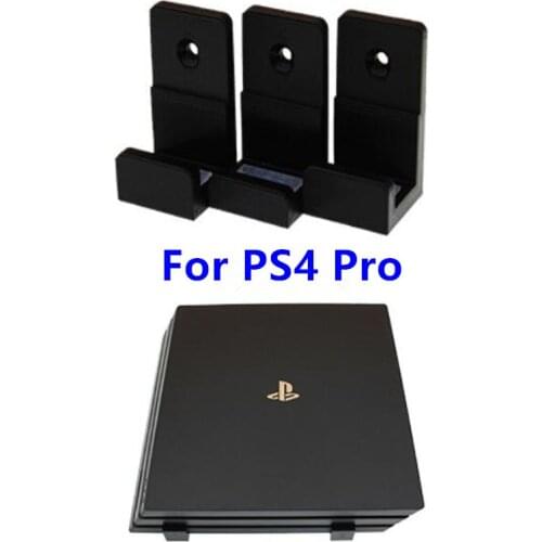Game Machine Cooling Wall Mount Holder Base Flat-Mounted Bracket Support For Playstation 4 PS4 Pro PS4 Slim PS4 Game Accessories
