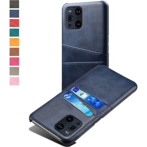 For OPPO Find X3 Lite Reno5 Z Pro Coque Luxury PU Leather Card Slots Wallet Cover For Oppo A15 A94 A55 A54 A74 A93 5G Case Funda