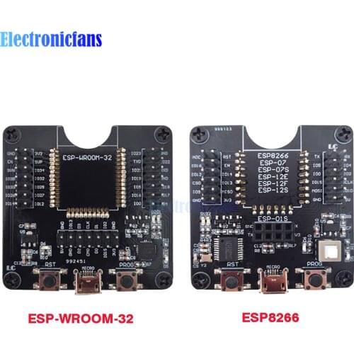 ESP32 ESP-WROOM-32 Development Board Test Burning Fixture ESP8266 Tester Board WIFI Module for ESP-12F ESP-07S ESP-12E ESP-01S