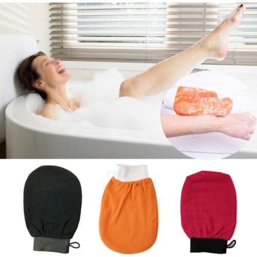 Shower Sponge For Body Exfoliating Gloves Bath Accessories Body Scrub Soft Sponges Brushes Body Massage Scrubber Easy Cleaning