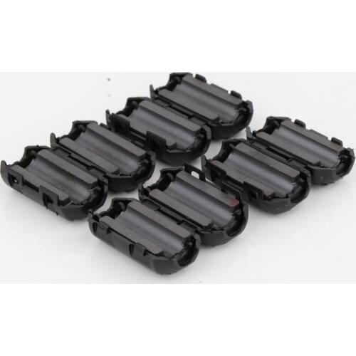 8Pcs High Quality Cable Magnetic Ring Ferrite Filter Core Nickel-Zinc Anti-Interference Noise Suppressor Plug Hifi Accessories