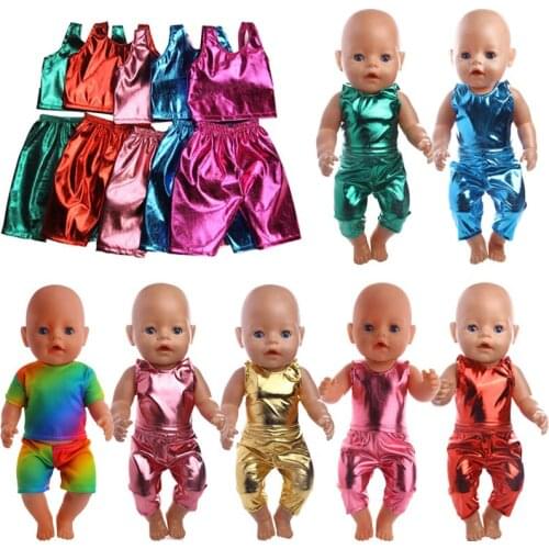 Doll New Color Casual Clothing Fashion Suitable 18 Inch American Doll And 43 cm Baby New Born Doll,Our Generation ,Gift For Girl
