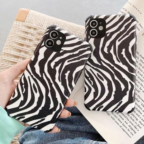 Zebra pattern frosted phone Case For Xiaomi Redmi Note 8 Pro K30 Cover For Xiaomi mi 10 pro MI 10 LITE POCO X2 F2 Pro