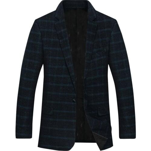 BIG 10XL 8XL 6XL MMens Korean slim fit fashion cotton blazer Suit Jacket black blue plus size Male blazers Mens coat Wedding