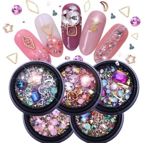 NICOLE DIARY Rhinestones For Nails