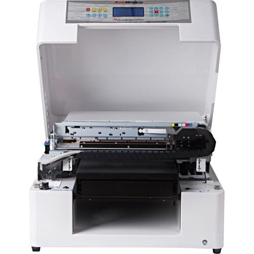 Newest 2019 UV Flatbed Printer A3 inkjet Printers For Phone Case Wood Glass Photo Flatbed 3D Effect Printing Machine