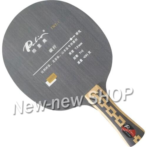 Palio official TNT-1 table tennis blade 7wood 2carbon fast attack with loop special for beijing shandong team player ping pong