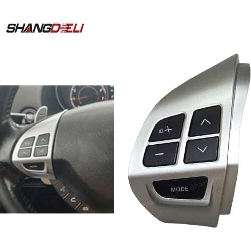 Multifunction Steering Wheel Button Audio Volume Cruise Control Switch For Mitsubishi Outlander ASX 2007-2012 Car-styling