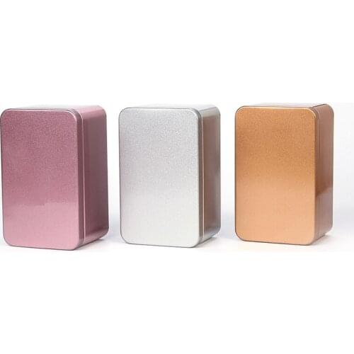 Gift Metal Tin Box Tea Cans Candy Chocolate Gift Iron Box Chocolate Cookie Packaging Box Jewelry Accessories Storage Boxes