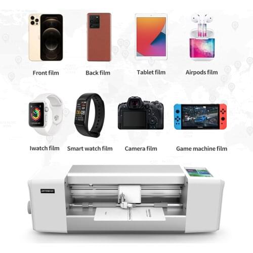 OEM Fully Automatic Mobile Phone Screen Protector Tpu Hydrogel Film Cutting Machine Intelligent Film Cutting Machine