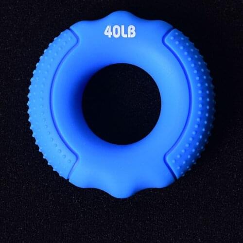 Hand Grip Strengthener Ring Forearm Wrist Finger Exerciser Carpal Expander