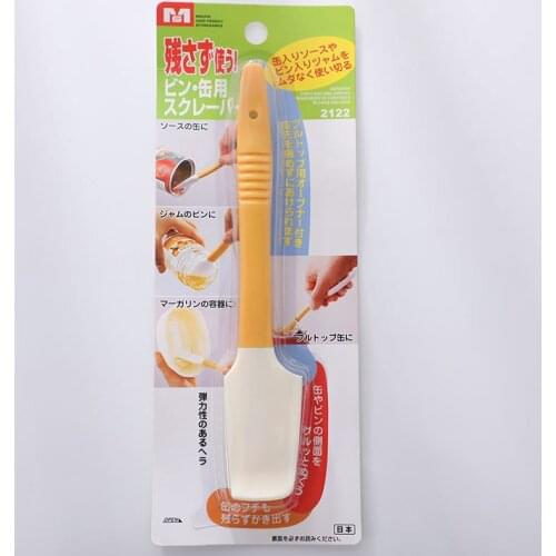 Portable Silicone Long Bottle Scraper for Jam Sauce Ketchup Batter Spatula Cake Long Handle Model Baking Jam Spatula Bakeware