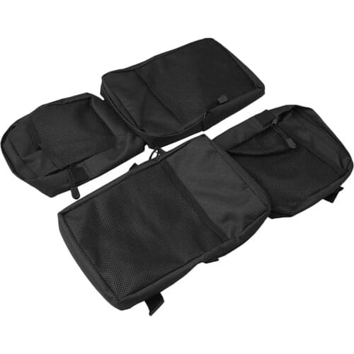 1 Pair ATV Fender Bags Waterproof Compatible with ATV UTV Hunting Black
