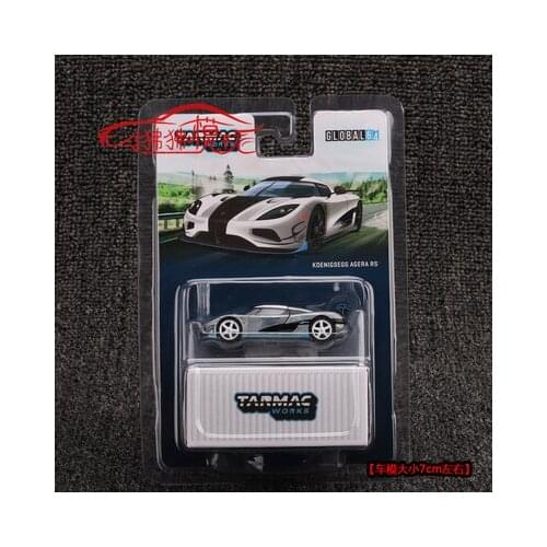 Tarmac Works 1:64 Koenigsegg chase Diecast Collection of Simulation Alloy Car Model Children Toys