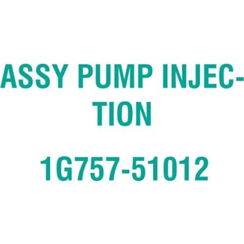 For Kubota 1G757-51012 ASSY PUMP INJECTION