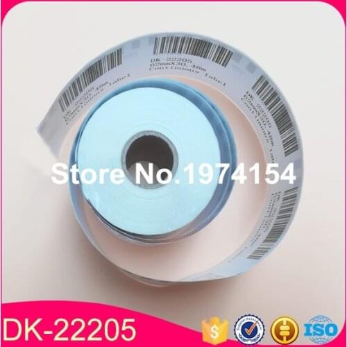 15*Rolls Brother Compatible DK-22205 Label 62mmX30.48M Continous DK-2205 DK22205
