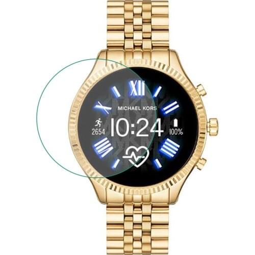 Tempered Glass Protective Film Guard For Michael Kors Access Gen 5 Lexington Smartwatch Screen Protector Cover Watch Protection