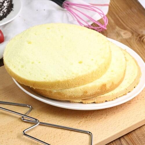 1Pc Stainless Steel Cake Slice Layerer Single Line Cake Divider Baking Tools Baking Tools