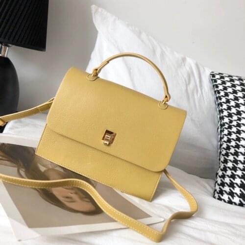 2021 New Design Leather Small Square Tote Handbag Bag Fashion Crossbody Bag Multifunctional Shoulder Bag For Women