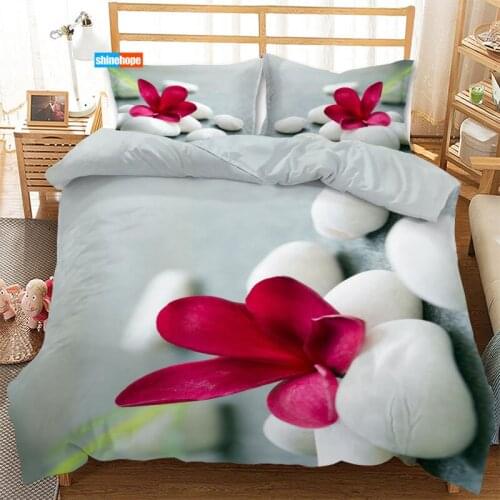 Cobblestone 3 Pcs Luxury Duvet Cover Set Fashion Bedding Sets Comforter Duvet Cover Pillowcase Home Textiles