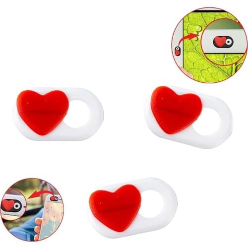 3Pcs Webcam Cover Universal Phone Antispy Camera Cover Sticker For Web Laptop