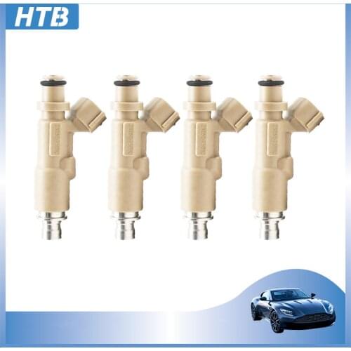 4x High Quality 23250-75090 23209-75090 Car Fuel Injector Fit For Toyota Coaster Land Cruiser Prado 3RZFE 23209-79145 2325075090