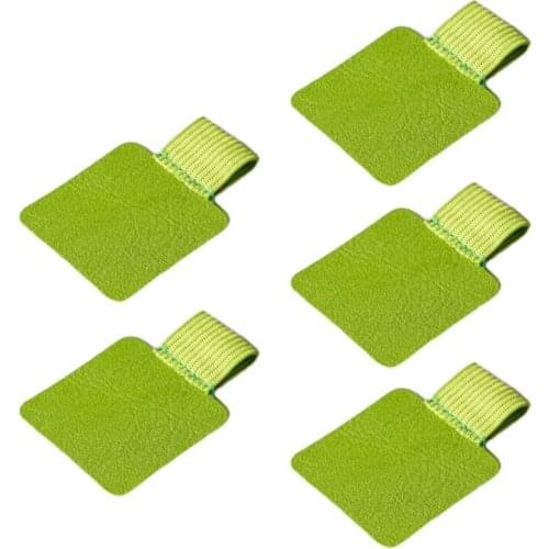 5 Pcs Leather Pen Loop Holder for Notebooks Journals Planners Tablet Case Pencil Elastic Loop or Pens Pencil Stylus Pen