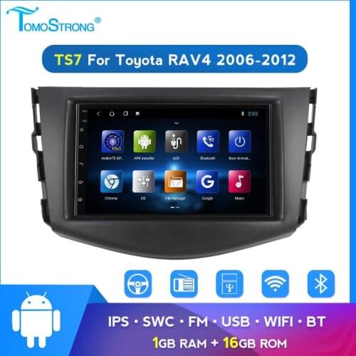 Android usb wifi autoradio multimedia For Tayota Rav4 2006 2007 2008 2009 2010 2011 2012 2 din bluetooth ips tape recoder