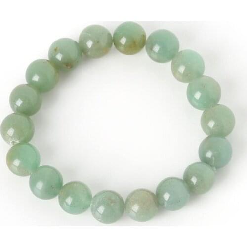 Charm Bracelet With Natural Stone Beads Green Eastern Mausoleum Yoga Beaded Bracelet for Men Women Charm Strand Jewelry