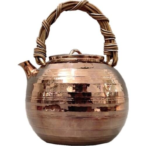 Teapot, stainless steel teapot, silver teapot, hot water teapot, 500 ml portable teapot, kung fu tea set