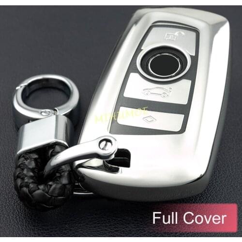 Car Key Chain Ring Fob Case Cover For BMW 1 2 3 4 5 6 7 Series X3 X4 F20 F22 F30 F31 F34 F32 F33 F36 F10 F11 F07 F01 F25 F26 F80