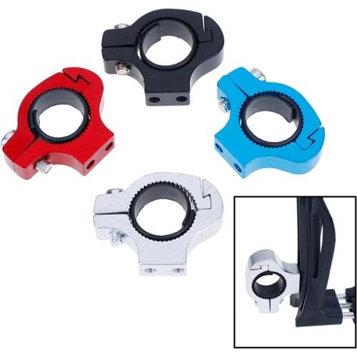 Cup Holder Adapter Bicycle HandleBar Water Bottle Cage Adapter Steel Kettle Rack Adapter Adjustable Rotation Rack Mount Clamp