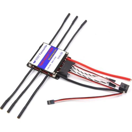 FATJAY Favourite Sleeping Lion 120A 3-6S sensored ESC dual motor drive controller for electric skateboard