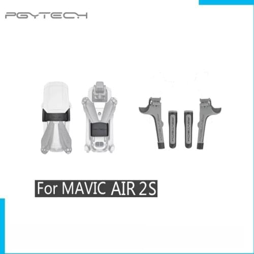 PGYTECH DJI Mavic Air 2 Landing Gear Protection Tripod Propeller Fixator for DJI Air 2s Increased Tripod Drone Accessories
