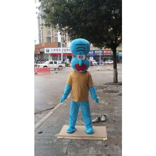 Blue Sea Bottom Fish Mascot Costume Suit Cosplay Party Game Fancy Dress Outfits Promotion Carnival Halloween Xmas Easter Adults