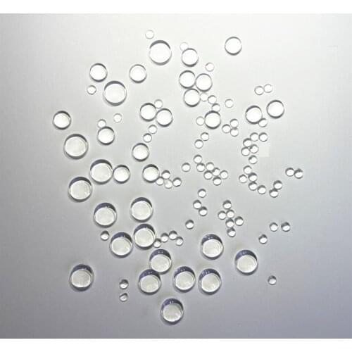 150pcs round transparent glass bead decoration diy3mm 6mm 8mm 50pcs each
