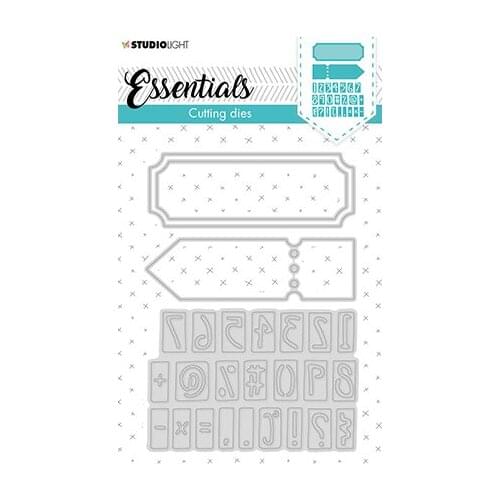 AliliArts Metal Cutting Dies Number sign & Tag diy Scrapbooking Photo Album Decorative Embossing PaperCard Crafts Die