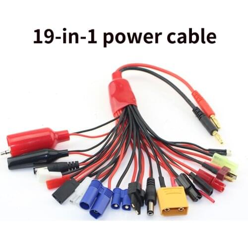 19 in 1 Multi-function Power Charging Charger Adapter with Multi Plug Connectors Lead Cable Wire RC Quadcopter Car Drones Part