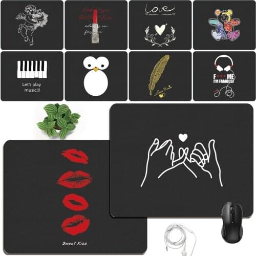 Mouse Pad Game Gamer Mouse Pad Anti-student Notebook Pad Mouse Mat Gaming Mousepad PU Leather for Office Specialized Mouse Pad