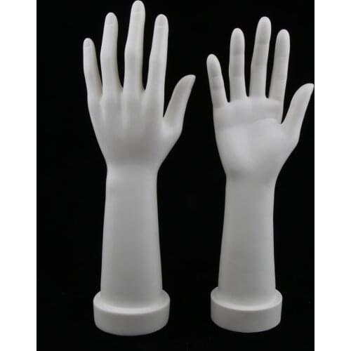 Set Of 2 Pcs Female Adult Left & Right Hand Mannequin Women Display Molds