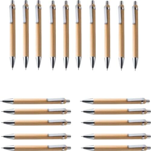 NEW Ballpoint Pen Sets Misc.Quantities Bamboo Wood Writing Instrument(30 Set)