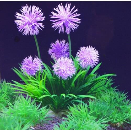 Fish Hideout Fadeless Fake Aquatics Plants Aquarium Decoration for Home Decor